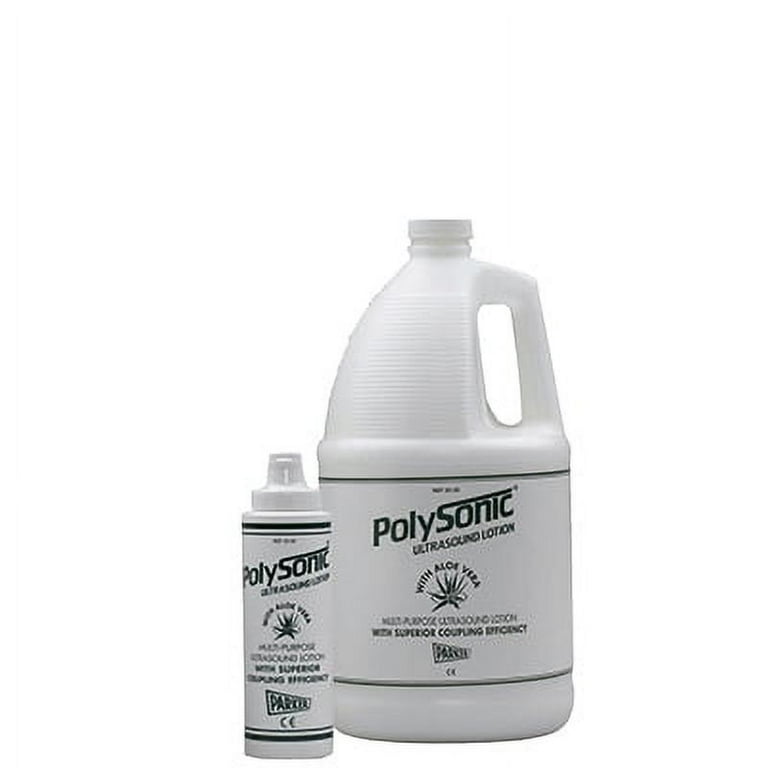 Polysonic ultrasound lotion with aloe vera, 250ml (8.5oz) - box of 12 Polysonic ultrasound lotion with aloe vera, 250ml (8.5oz) - box of 12