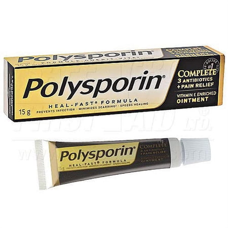 Polysporin Complete Heal-Fast Formula Twin Pack  {Imported from Canada}