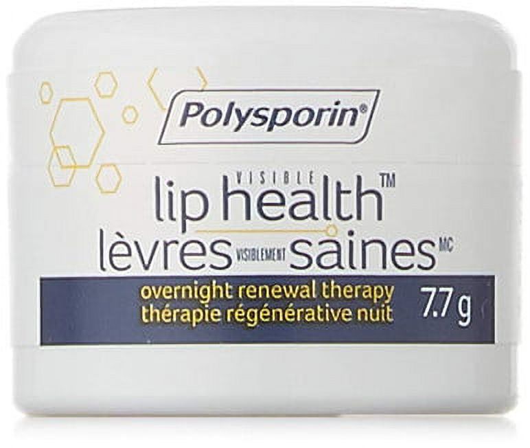 Polysporin Visible Lip Health Overnight Renewal Therapy, 7.7g {Imported from Canada} Polysporin Visible Lip Health Overnight Renewal Therapy, 7.7g {Imported from Canada}