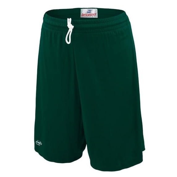 Polyster Performance Short for Men, Dark Green - Small