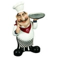 thumbnail image 1 of Polystone Chef With Plate A Restaurant Decor, 1 of 2