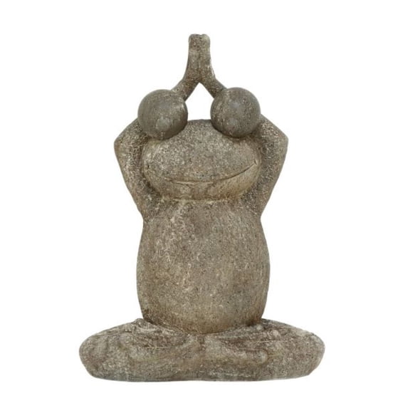 Polystone Frog 17"W, 23"H