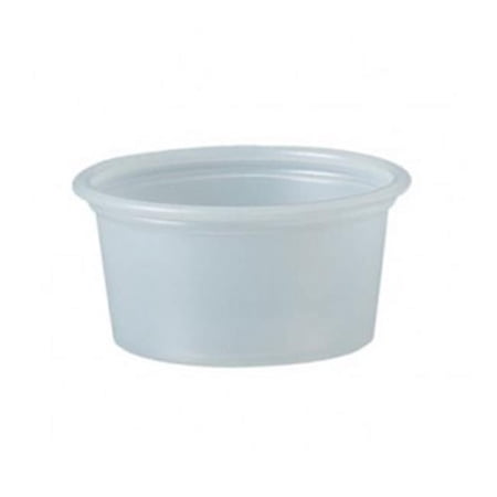 Polystyrene Portion Cups, 0.75 oz. - Translucent