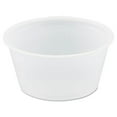 thumbnail image 1 of Polystyrene Portion Cups, 2 Oz, Translucent, 250/bag, 10 Bags/carton | Bundle of 5 Cartons, 1 of 2