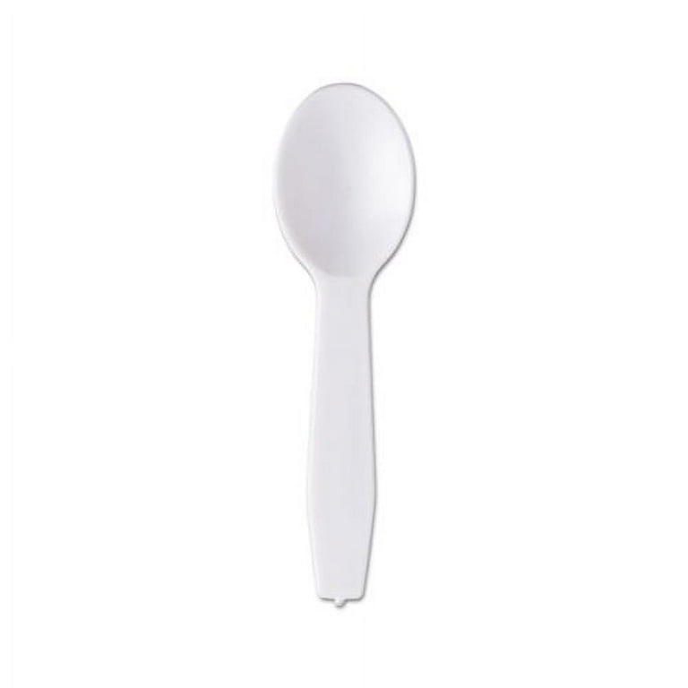Polystyrene Taster Spoons, White, 3000/Carton Polystyrene Taster Spoons, White, 3000/Carton