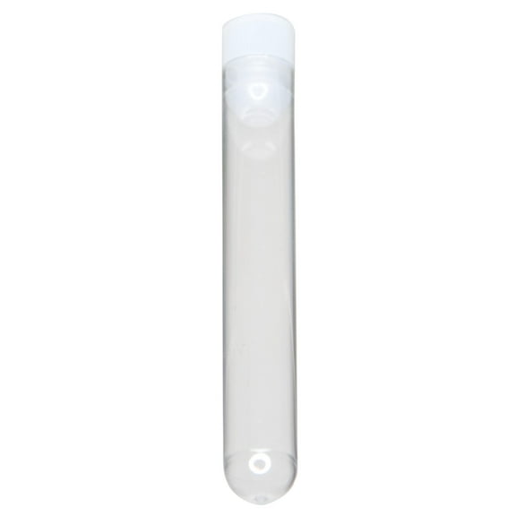 Test Tubes, Polystyrene 16mm Diameter x 100mm Length. Pack of 200