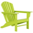thumbnail image 1 of Polytrends  Altura Outdoor Eco-Friendly All Weather Poly Patio Adirondack Chair - Deep Seating Lime, 1 of 5