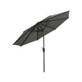 thumbnail image 1 of 9' 1- Piece Patio Umbrellas, Gray, 1 of 7