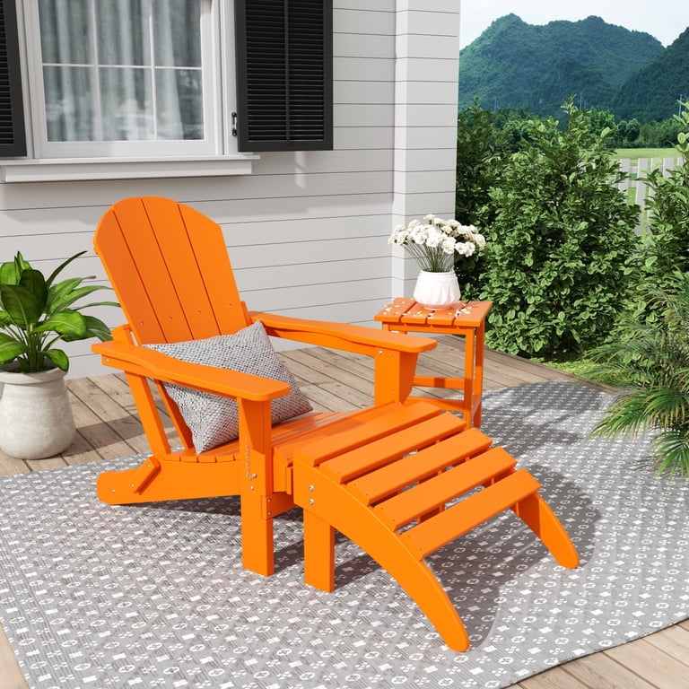 Polytrends Laguna All Weather Poly Outdoor Patio Adirondack Chair