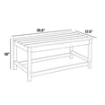thumbnail image 1 of Polytrends  Laguna Hdpe All Weather Outdoor Patio Coffee And Side Tables (3-Piece Set) Dark Brown, 1 of 5
