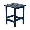 thumbnail image 1 of Polytrends  Laguna Hdpe All Weather Outdoor Patio Square Side Table Navy Blue, 1 of 7