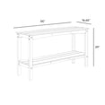 thumbnail image 1 of Polytrends  Laguna Hdpe All Weather Outdoor Patio Two Shelf Table Teak, 1 of 5