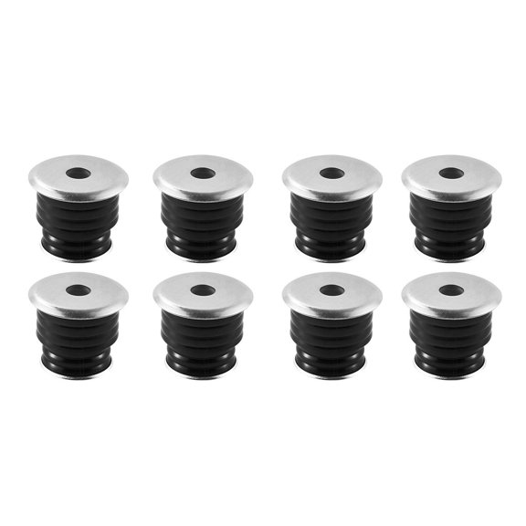 Polyurethane Body Mount Bushing Kit 60 PCS Compatible with 1999 2007 Ford F250 F350 Quick Replacement Durable Black