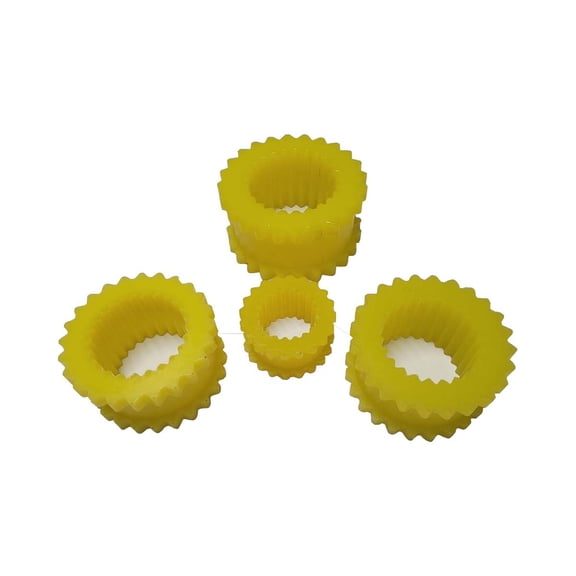 Polyurethane Coupling Insert, High-Durability Flexible Coupling Element, Shock Absorption & Misalignment Compensation (5S)