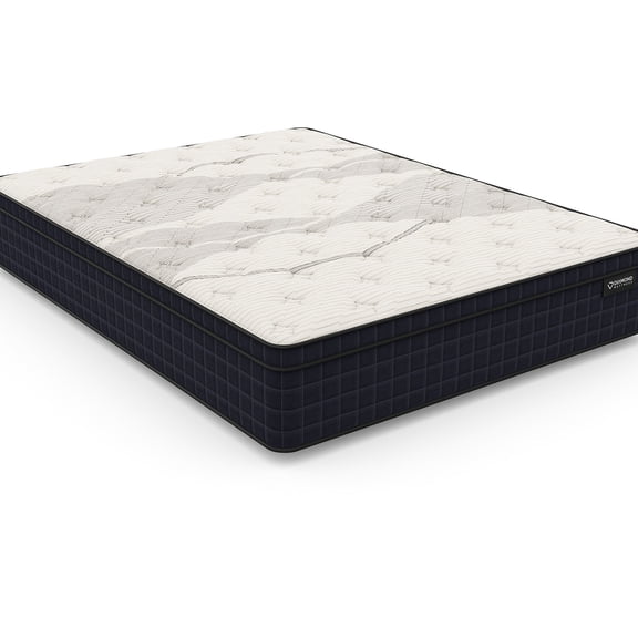 Polyurethane Euro-Top 76" Mattress / Ensures Stable Sleep Surface
