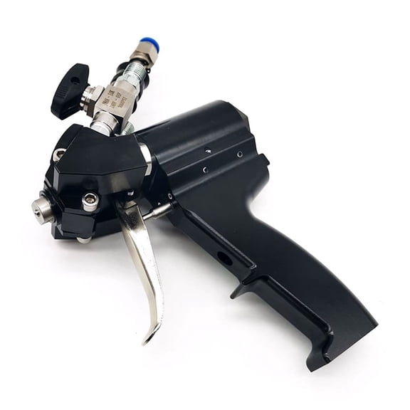 Polyurethane Foam Spray Gun P2 Air Purge PU Foaming Injection AB Two-component High Pressure Coating Spray Gun Kit ,Easy to Use