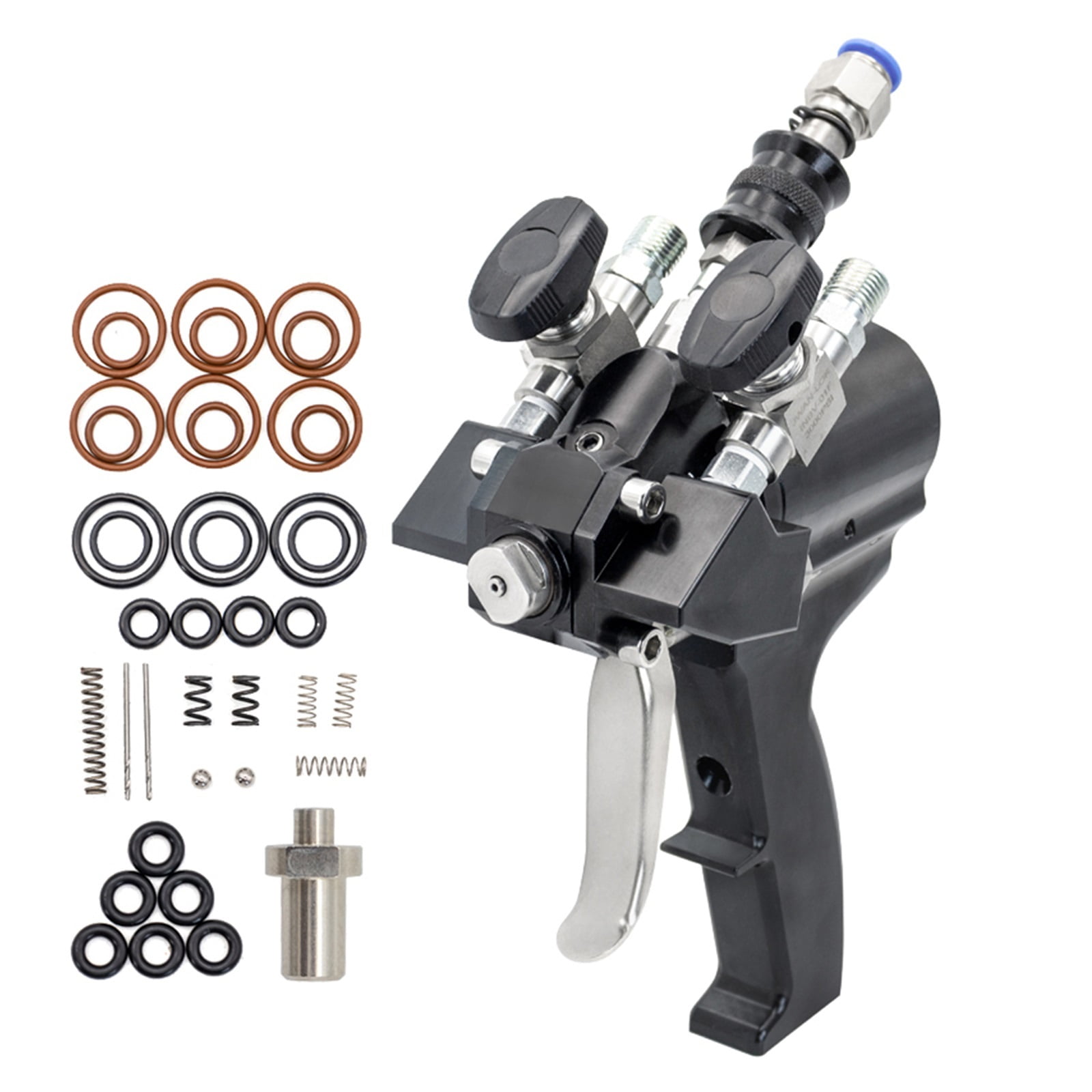 Polyurethane Foam Spray Gun P2 Air Purge PU Foaming Injection AB Two