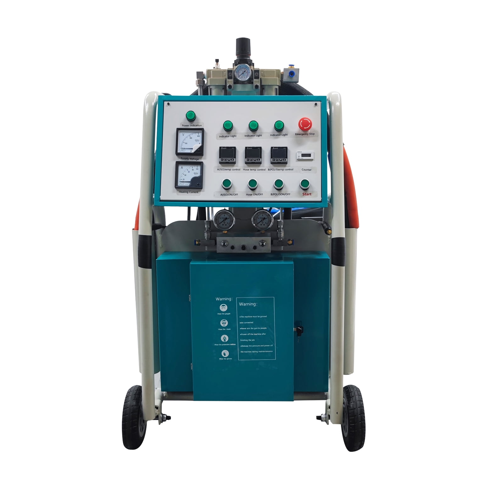 Polyurethane Foam Spray Insulation Machine Polyurethane Spray Machine ...