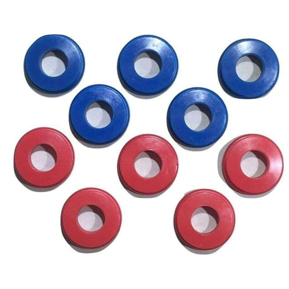Polyurethane Gladhand Seals 5 Red & 5 Blue 10 Pack | UGS5RB
