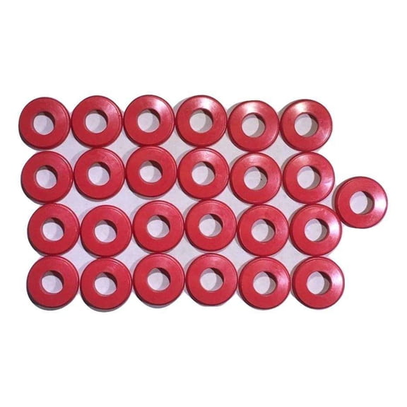 Polyurethane Gladhand Seals Red 25 Pack | UGS25RD