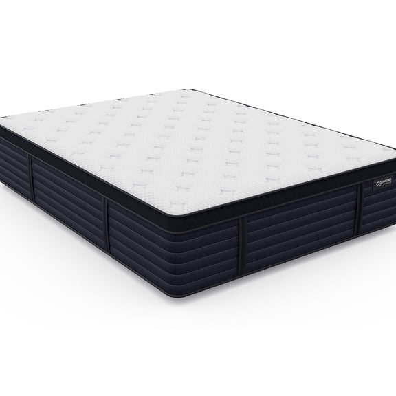 Polyurethane Mattress Hybrid / Bedroom Relaxation / Cal King White Bed