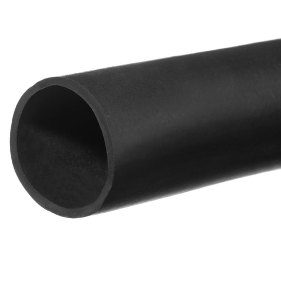 Polyurethane Rubber Tube - 80A - 1" ID x 2" OD x 1 ft. Long