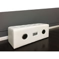 thumbnail image 1 of Polyurethane Sound Lounge Bench with Bluetooth Speaker, White, 1 of 2