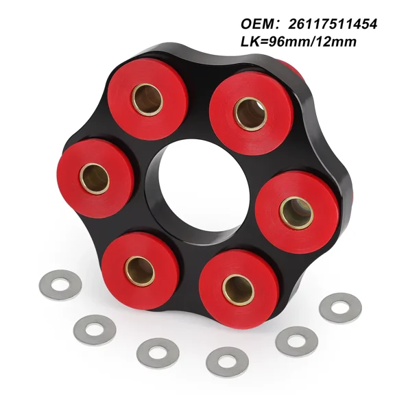 Polyurethane Transmission Drive Shaft Flex Joint Disc For BMW E46 E36 E30 12mm
