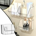 thumbnail image 1 of Polyurethane Wall Mounted Storage Shelves, Space-Saving Organizer for Kitchen Bathroom Living Room Bedroom, 1 of 8