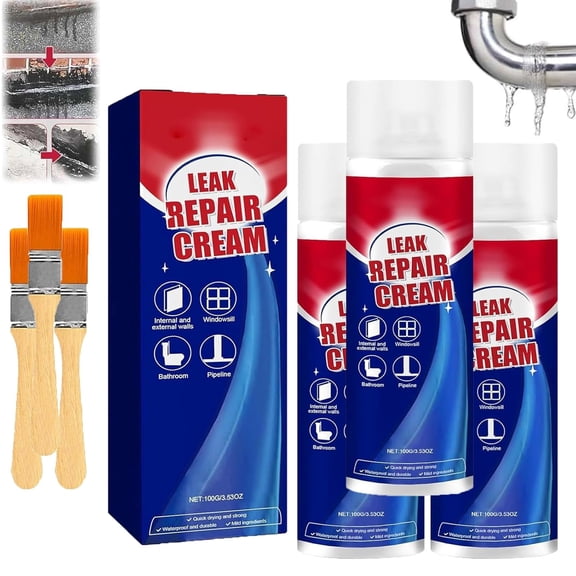Polyurethane Waterproof Leak Repair Spray Coating, Leak Sealant Spray, Multi-Surface Leakrepair Indoor and Outdoor Waterproof Coating