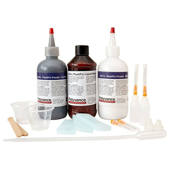 Polyvance 2502 Professional PlastiFix Plastic Repair Kit - for ABS, PVC, & More