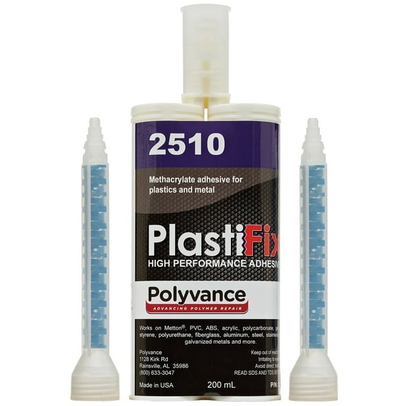 Polyvance 2510 High Performance Adhesive, 200 ml Cartridge, off-White, Viscous Liquid