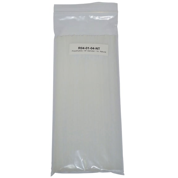 Polyvance R04-01-04-NT Natural Round LDPE Welding Rod (30 ft)
