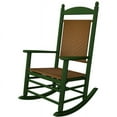 thumbnail image 1 of Polywood Jefferson Rocking Chair with Woven Seat and Back, 1 of 9