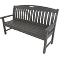 thumbnail image 1 of polywood nautical 60-inch outdoor bench, 1 of 2