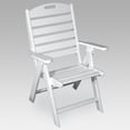thumbnail image 1 of Polywood Nautical Highback Patio Chair, 1 of 6