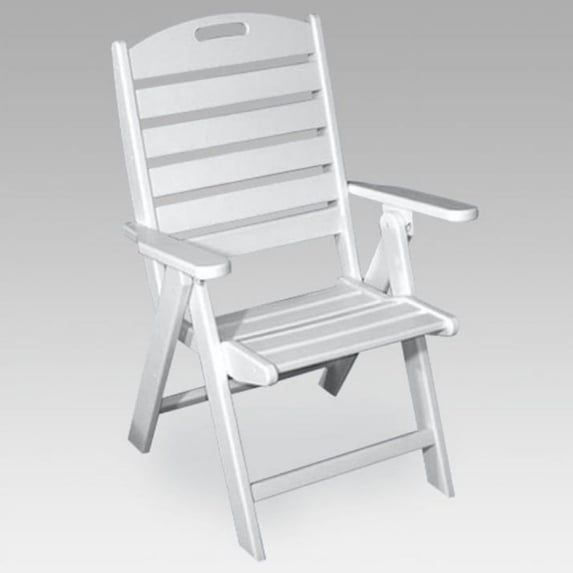 Polywood Nautical Highback Patio Chair