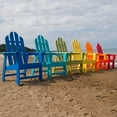 thumbnail image 1 of Polywood Recycled Plastic Long Island Adirondack Dining Chair, 1 of 11