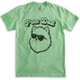 thumbnail image 1 of Pom Dad T-shirt, Unisex Men's Shirt, Pomeranian, Pom Owner, Best Dog Dad Gift, Heather Apple Green, X-Large, 1 of 6