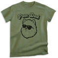 thumbnail image 1 of Pom Dad T-shirt, Unisex Men's Shirt, Pomeranian, Pom Owner, Best Dog Dad Gift, Heather Military Green, Medium, 1 of 6