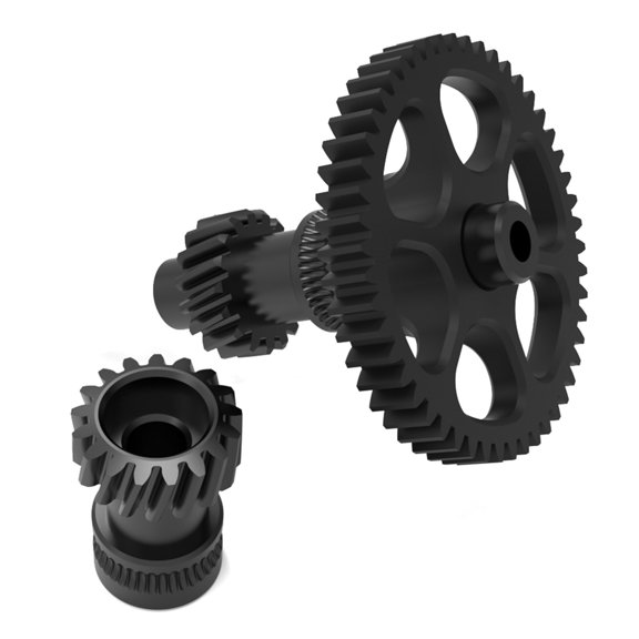 Pom Helical Gear Kit NanoCoating Gear Kit High Precision Extruder Gears for V0 3D Printer