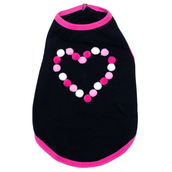 Pom Pom Heart Tee