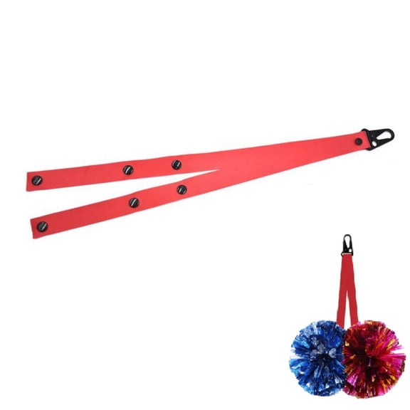 Pom Pom Holder Backpack Straps 0.98×19.68in the Perfect Accessory for Cheerleaders(No pom poms Included)