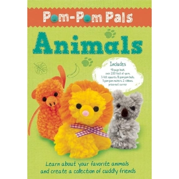 Pre-Owned Pom-pom Pals: Animals (Hardcover) 1626862907 9781626862906
