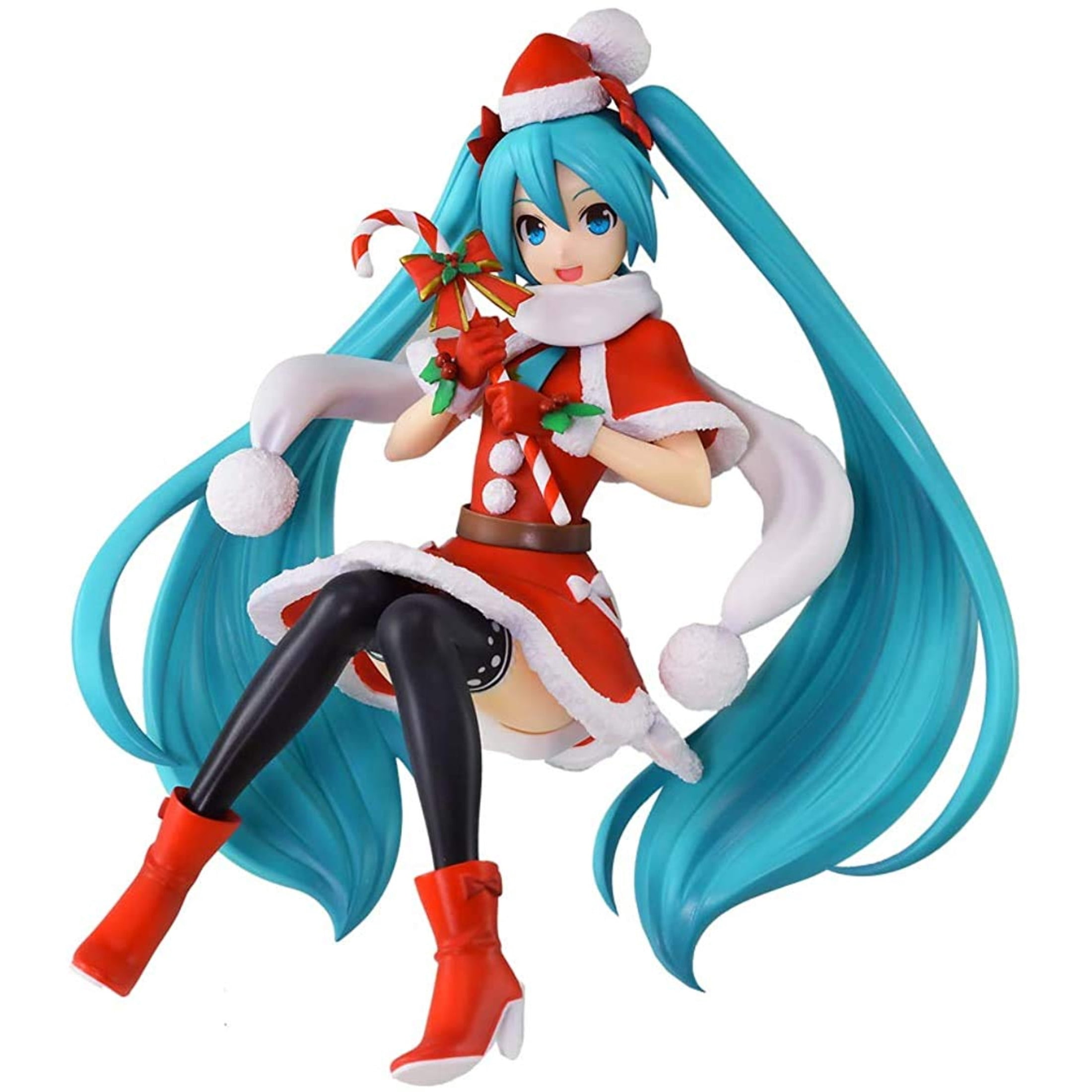 Sega Hatsune Miku Super Premium Christmas 2019 Action Figure – 9-inch Collectible, Officially Licensed
