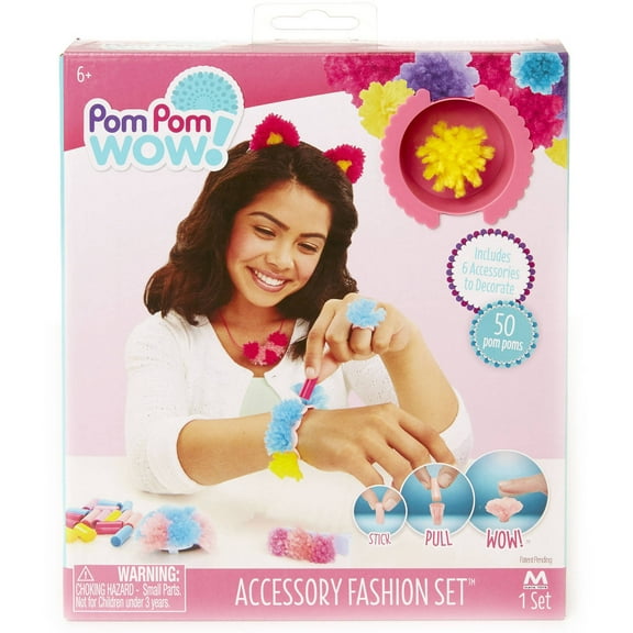 Pom Pom Wow Create & Decorate Accessory Fashion Set