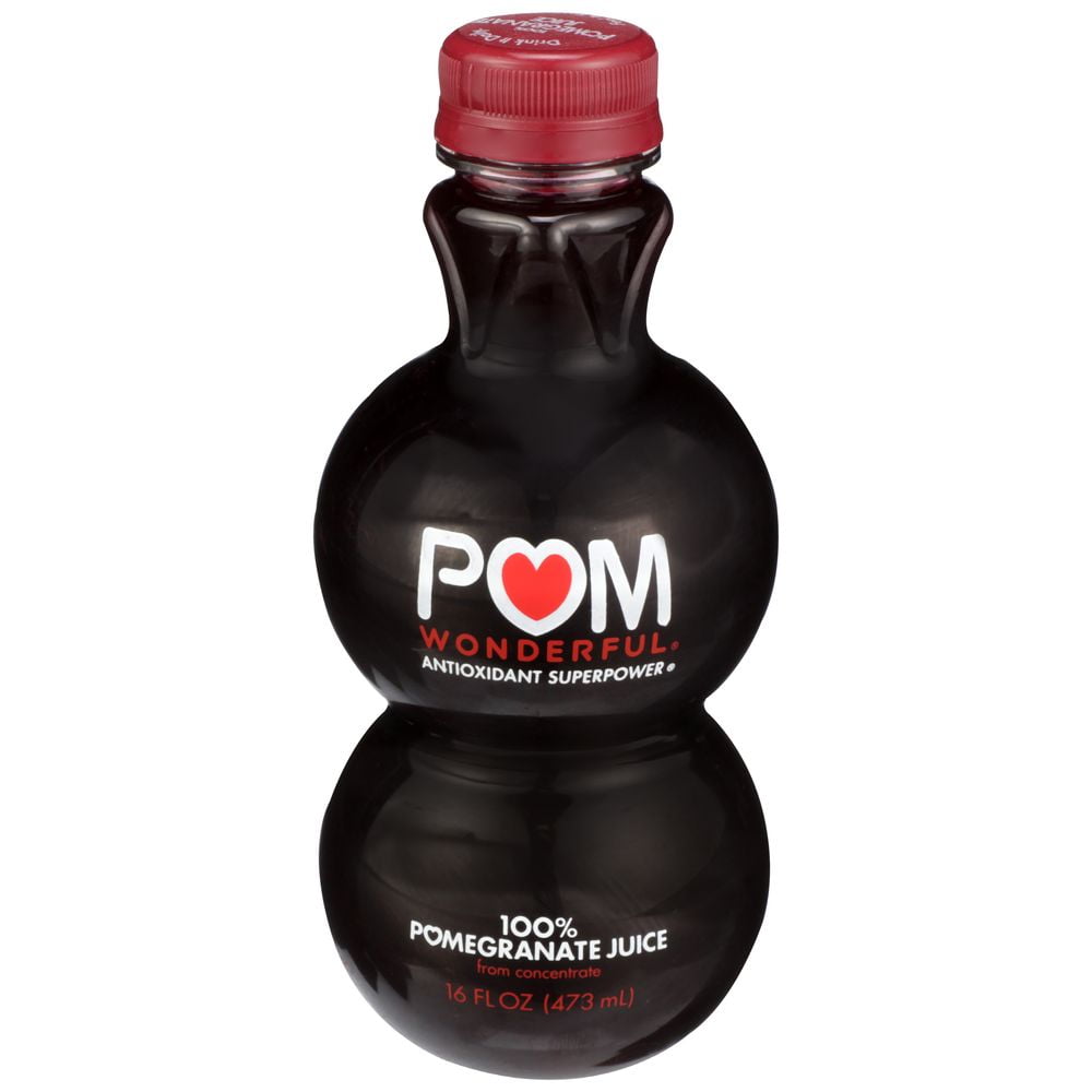 Pom Wonderful 100 Percent Pomegranate Juice, 16 Ounce 6 per Case
