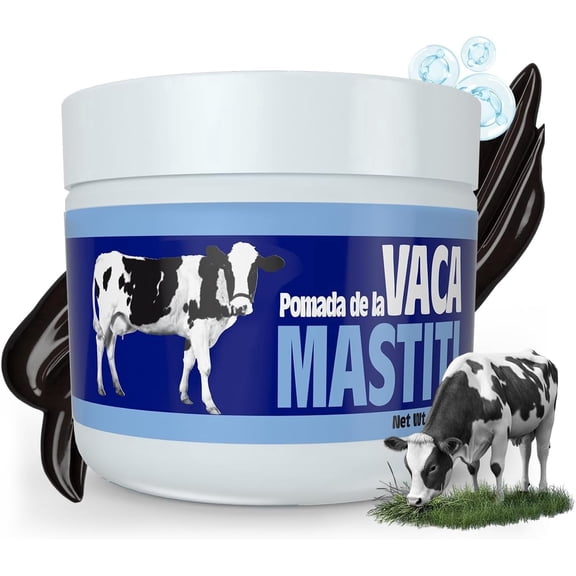 POMADA DE LA VACA MASTITI Hydrating Ointment intensive care to help maintain healthy looking skin; ideal for skin care and esthetician supplies | 2 Oz Each | 1-Pack