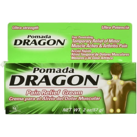 Pomada Dragon Ultra Strength Pain Relieving Cream 2 oz (Pack of 3)