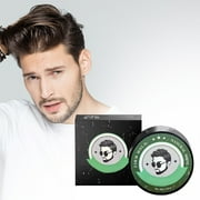 Pomade For Men - Tacky Hold Hair Wax, Gentlemen Medium Strong Hold, Restyleable, Natural Clay Formula, Graduation Hair Styling, Textured Finish, Holiday Grooming, 2 oz